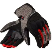 REV'IT! REV’IT! Cavern Schwarz Grau Rot Handschuhe Größe L