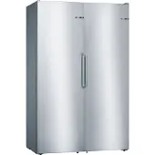 Bosch European Side-by-Side, 186 cm hoch, 120 cm breit, mit Schnellkühlfunktion-höhenverstellbare Füße-Flaschenregal