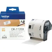 Brother DK-11209, Schwarz auf weiss, 800 Stück(e), DK, Weiß, Thermodirekt, China