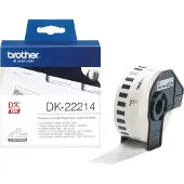 Brother DK-22214, Schwarz auf weiss, DK, Schwarz, Weiß, Thermodirekt, China, 5 Jahr(e)