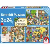 Schmidt Spiele Wo ist die kleine Bohrmaschine?, 24 Stück(e), andere, 3 Jahr(e)