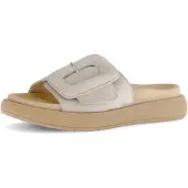 Gabor , Plateau, Sommerschuh, Schlappen mit großer Zierschnalle