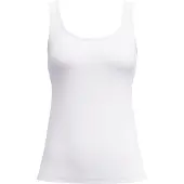 Calida Shirttop "Essential Cotton" Baumwoll-Mix, Single Jersey, elastisch, Rundhalsausschnitt