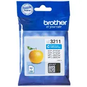 Brother Original Tintenpatrone LC-3211C, Einzelpack, cyan