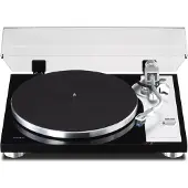 Teac TN-4D-SE, Plattenspieler mit Direktantrieb, Manuell, Schwarz, Aluminium, Aluminium, 33 1/3,45 RPM