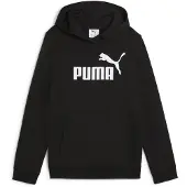 Puma Ess Nº1 Logo Kapuzenpullover Schwarz 14-16 Years Mädchen Schwarz 14-16 Years