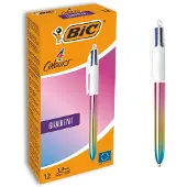 BIC Vierfarbiger Gradientenstift. Schachtel Mit 12 Einheiten