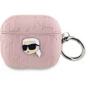 Karl Lagerfeld Kla3Pgkipp Airpods 3 Hülle Rosa/Pink Monogramm Karl Head