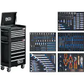 Bgs 4088 Werkstattwagen Profi Standard Maxi komplett mit 243 Werkzeugen