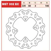TRW Mst302ec Off Road Bremsscheibe