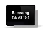 TabLines TWP018S Wandhalterung für Samsung Tab A8 10.5 (2022), silber