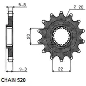 Champion Ritzel SUNF3B0-13