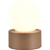 TRIO - Tischlampe COUNTESS - Braun - 12x12x17 cm