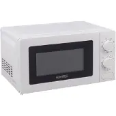 Black & Decker BXMZ700E, Arbeitsplatte, Grill-Mikrowelle, 20 l, 700 W, Drehregler, Weiß