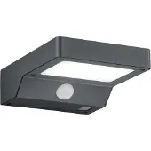 TRIO LED Solar Wandleuchte Außenleuchte Fassadenbeleuchtung Solarlampe für den Garten