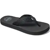 Reef Flip Flops Smoothy Schwarz Herren-Schuhgröße 44