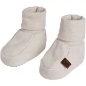 Babys Only Booties Melange Warm Linen - 0-3 Monate