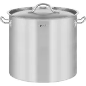 Royal Catering Gastronorm-Topf mit Deckel, Edelstahl, für Induktionsherd, 25 L