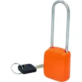 Ks Tools Absperr-Vorhängeschloss, orange, Metall