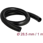 DeLOCK Kabelschutzschlauch 1 m x 28,5 mm schwarz