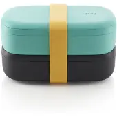 Lékué Brotdose Lunchbox To Go 1 L Türkis