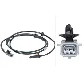 Hella Sensor Raddrehzahl 2-polig aktiv 1.500 mm Kabel für u.a. NISSAN JUKE