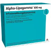 Alpha-Lipogamma 600 mg Infusionslösungskonz. 10x24 ml Infusionslösungskonzentrat