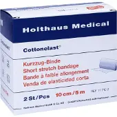 Holthaus Medical Kurzzugbinde Cottonelast 10 cmx5 m 2 St Binden