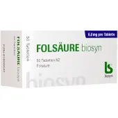 Biosyn Arzneimittel GmbH Folsäure Biosyn Tabletten 50 St