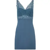 Femilet Nachtmode Slipdress Josie | Grösse: 38 | Farbe: Jeans Blau