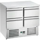 Bartscher Mini-Kühltisch 900S4