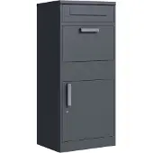 Freital Handels GmbH Paketbox Stahl verzinkt anthrazit