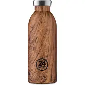 24Bottles 24 Bottles - Clima Bottle 0,5 L - Sequoia Wood Print (24B156)