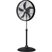 WESTINGHOUSE Yukon I Stand-Ventilator verstellbar STAND-VENTILATOR, schwarz, Kunststoff, Modern