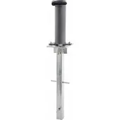 Doppler Bodenanker + Aufsatzrohr Universal 5,0 cm, Stahl
