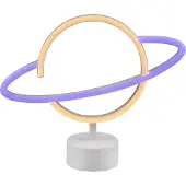 TRIO Neon-Kinderlampe Planet