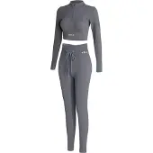 Yeaz RUNWAY Sportbekleidung Set mit langen Ärmeln, hoher Taille und figurschmeichelnder Passform