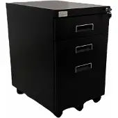Jet-Line Rollcontainer PAUL schwarz Rollschrank Bürocontainer knock-down