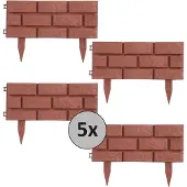 HTI Beeteinfassung Steinmauer Terracotta Nessa