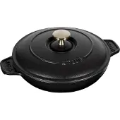 Staub Auflaufform Rund Schwarz 20 cm