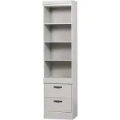 Woood Stauraumregal "Bold mit FSC Massivkiefer mit Schutzlack B 54 x T 43 x H 215 cm" Wasserbasierter Schutzlack, einfach zu montieren, sichtbare Maserung