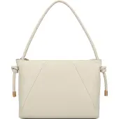 Fossil Leder Schultertasche Willa Leather Shoulder Bag Vanilla creme