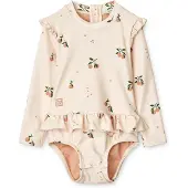 Liewood Sille Badeanzug Baby, Peach/Sea Shell, 74