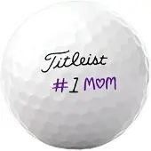 Titleist Golfbälle Pro V1 #1 MOM 2025 - 6er Pack, weiss