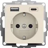 Gira 245901 SCHUKO SH USB-Spannungsvers