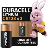 Duracell DL123/CR123A Lithium Battery - 4 Pack