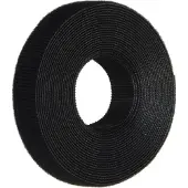 Panduit Hook & Loop Cable Tie, 15' roll, Black Kabelbinder Nylon Schwarz