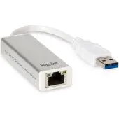 Hamlet USB 3.0 zu Gigabit LAN Adapter Weiß für PC/Laptop 1000 Mbit/s