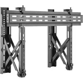 Equip Wandhalterung /45kg 1TFT 1Gelenk Push-In-Pop sw