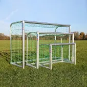 Sport-Thieme Mini-Fußballtor "Professional", Inkl. Netz, blau (MW 10 cm), 1,80x1,20 m, Tortiefe 0,70 m